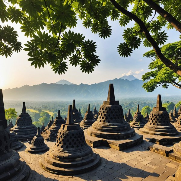 Comment organiser une visite des temples de Borobudur, Indonésie?